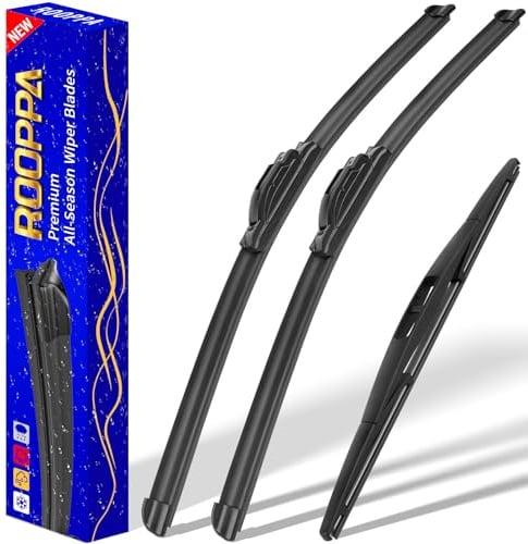 3 Wipers Fits Honda Odyssey 2005-2024 Wiper Blades