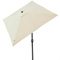 AKTIVE 61119 - Sombrilla jardín y terraza exterior cuadrada antiviento 3x3m/Altura 2,7m/Protección UV50/Estructura de aluminio, fácil de plegar e instalar/Sombrillas terraza, parasol jardín