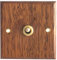 Burden Interruptor de Panel de Madera Maciza Tipo 86, Luz de Pared, Interruptor de Palanca de LatóN Retro, Interruptor EléCtrico de Grano de Madera, Enchufe 1 Interruptor