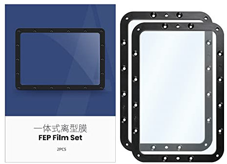 ANYCUBIC 6,6 Zoll FEP Release Film 2PCS 3D Drucker Zubehör Ersatzteile für Photon Mono 2/Photon Mono 4/Photon Mono 4 Ultra Resin 3D Drucker (unterstützt kein Hochgeschwindigkeitsdrucken)