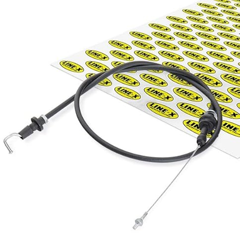 LINEX 47.20.10 Gaszug Kompatibel mit VW Golf 2 19E, 1G1 171721555T