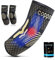2 Stücke Kupfer Ellenbogenbandage - Kompression Ellenbogen Bandage Herren & Damen - Tennisarm Bandage Ellenbogen für Golferarm, Sehnenentzündung, Sport, Arthritis, Ellbogen Bandage Elbow Support