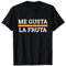 Me gusta la fruta Ayuso Bandera España Camiseta