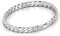 Jewellbox Mens Solid s925 Sterling Silver Cuban Link Chain Bracelet with Secure Clasp 7mm (20cm)