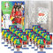Bundle mit Match Attax UEFA Euro 2024 Germany - 1 Leere Sammelmappe + 20 Booster + Exklusive Collect-it Hüllen