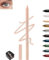 Nackt Gel Eyeliner, Creme Kajalstift Nude, Wasserfest Langlebig, Wischfest Eyelinerstift mit Anspitzer, Hypoallergen Highlighter Pen für Empfindliche Augen, Leicht Anwendbar, Makeup Gift for Women-03