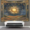 OSBELE Tarotkarte Wandteppich Wandtuch Wandbehang Tapestry Tapisserie Wanddekoration Sonnerise Wandkunst Wandtücher 150cmx200cm