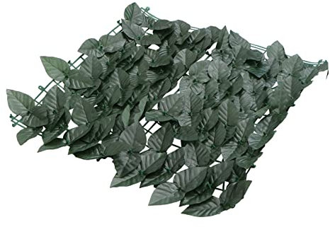 IWOWHERO 1stück Simulierte Dekorationsnetz Für Gartenzaun Künstliche Pflanzen Für Sichtschutz Und Balkon Grünes Laub Installieren Wetterfest Und Langlebig