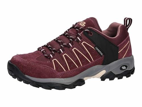 Brütting Damen Outdoorschuh Outdoorschuh Mount Pinos Low, Bordeaux/Rosa, 38 EU