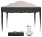 TRIUMPHKEY Pavillon,Faltpavillon 3x3 Wasserdicht Stabil,Pavillon Faltbar Wasserabweisend UV-Schutz 50+, Pavillion mit Tragetasche, Höhenverstellbarer Gartenpavillon,für Outdoor Garten Camping,Grau