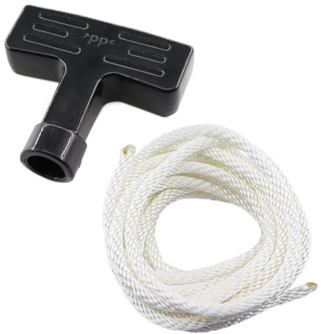 MCHNIC 3 Metres Ø4.5mm Pull Cord Starter handle Kit for Mountfield Hayter McCulloch Honda Lawn Mower