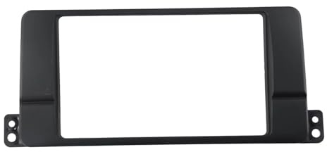 AVFORA Stereo Radio CD Panel Trim Cornice Pannello Stereo Doppia Fascia Radio 2 DIN Facile Installare Disinstallare per BMW Serie 3 E46 1998-2001 2002 2003 2004 2005 2006