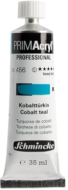 Schmincke PRIMAcryl Professional Kobalttürkis 35 ml Tube, 13 456 009