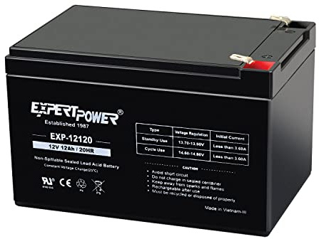 expertpower 12 V baterías de Plomo ácido (12/12)