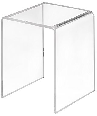 Zeigis Dekobrücke 75x100x75mm aus transparentem Acrylglas/PMMA/U-Ständer