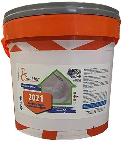 2021 Guaina liquida colorata impermeabilizzante kg. 5 (Rosso)