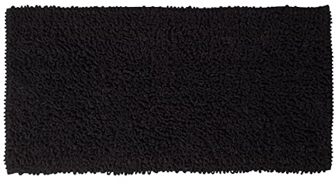 Sealskin 294641413 Badteppich Twist Anthrazite Badteppich, Stoff, Anthrazit, 120 x 60 x 3 cm