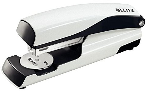 Leitz WOW NeXXt Stapler 30 Sheets / 3 mm 24/6 26/6 Plastic / Metal / Pearl White