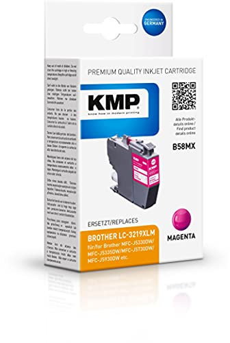 KMP 1538,4006 Tintenpatrone, 1 Stück, kompatibel, hohe Ergiebigkeit (XL), Magenta
