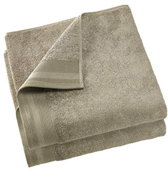 De Witte Lietaer Contessa Luxe Duschtücher, Baumwolle, 70 x 140 cm, Taupe