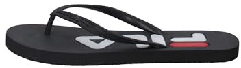 Fila Troy Slipper Wmn, Infradito Donna, Black 124, 39 EU