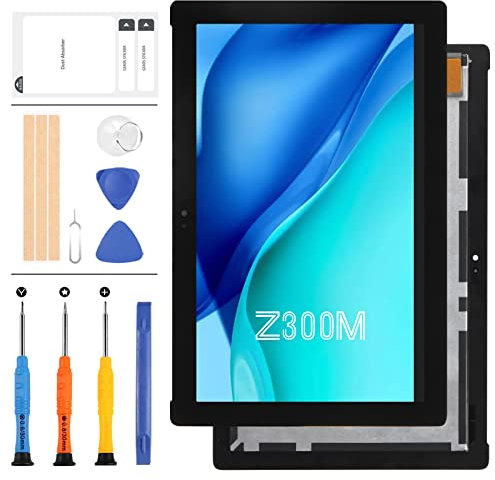 Z300M Schermo LCD di Ricambio per ASUS ZenPad 10 Z300 Z300M P00C 10.1 Display LCD Touch Screen Digitizer Full Glass Panel Assembly Parti di Riparazione+Strumenti (Nero)