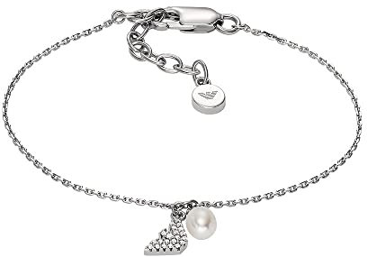 Emporio Armani Armband Für Frauen Core Erweiterungen, Länge: 151mm+34mm, Breite: 8.6mm, Höhe: 4mm Silber Sterling Silber Armband, EG3576040