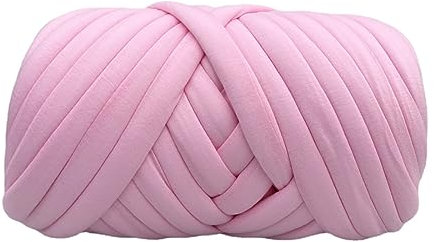 BICI Sperriges Strickgarn, Dicke Wolle Zum Häkeln,100g/250g/500g/1000g Sperrige Armstricken Wolle Super Chunky Garn Sperriges Vorgarn Für Armstricken, Häkeln Filzen, Teppiche Decke (Rosa,500g)