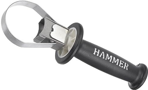 CoCud Hohler Seitlicher Vorderer Hilfsgriff für Bohrhammer, 60-65mm Bereich Elektrischer Hammerbohrer Seitengriff - (Anwendungen: für 26 Elektrische Hämmer)