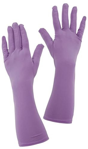 PARTY DISCOUNT NEU Handschuhe pastell-violett, ca, 40cm