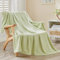 EMME Kuscheldecke Flauschige - 3D-Touch-Erlebnis Fleecedecke, Weiche Warme Wolldecke Überwurfdecke, Couchdecke, Decke für Sofa, Tagesdecke, Wohndecke, Avocado Grün, 130 x 150 cm