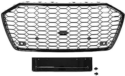 SORAD Metall Kühlergrill für Audi A6 C8 2019-2021, Schwarz