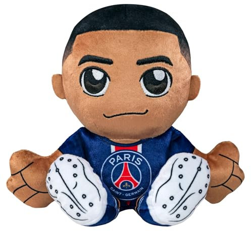 Bleacher Creatures PSG Kylian Mbappé Peluche Kuricha 20,3 cm – Superstar de Football Douce inspirée des Chibi