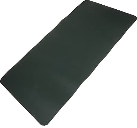 EXCEART Large Keyboard Mouse Pad Ergonomic Non-slip Desk Mat for Gaming and Office Use with Comfortable Wrist Support Dark Green