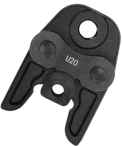 Mâchoire à sertir compacte, pince à sertir en acier Cr40 de qualité supérieure pour des raccords précis de tuyaux, noir, diamètre extérieur U20-20 mm