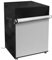 MUTUSHI Outdoor Upright Freezers Cover for 3.0 Cubic Compact Mini Freezer Waterproof & Dustproof Freezers Cover with Double Zipper for Protecting Upright Freezers (22 W x 23 D x 34 H, Black)