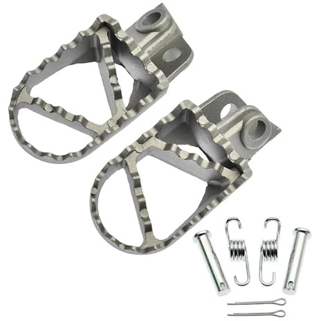 Fussrasten Pedal Für Beta 125 250 350 390 400 430 450 480 498 500 RR 2T 4T Für XTrainer 250/300 Für Motard 400 450 525 Aluminium Fußrasten Fußstützenpedale Motorrad Peg Pedal