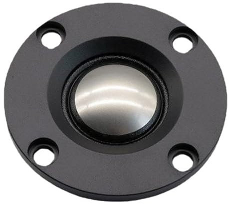 Luejnbogty 2Pcs 2 Pulgadas 52MM Tweeter Audio Altavoz 4 Ohm 12W Titanio Película Agudos Altavoz Neodimio Mini Altavoz