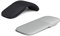Fdit Mouse Wireless Ad Touch Pieghevole per Notebook, Mouse per PC Silenzioso Ed Ergonomico con Connessione per Chi Lavora in Ufficio (BLACK)