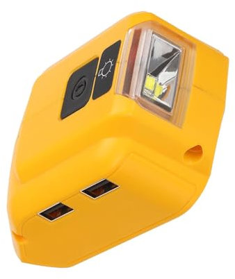 Battery Adapter for Dewalts - Portable Battery Converter Generator │ Compatible with LED Work Light, Power Tools, and More │ Durable, Lightweight, and Easy to Use