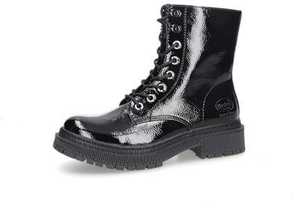 Dockers by Gerli Damen Erwachsene Schnür-Stiefeletten 57BI201 Weite normal Reißverschluss