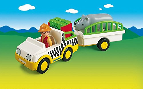PLAYMOBIL 6743 Safari-Fahrzeug mit Nashorn