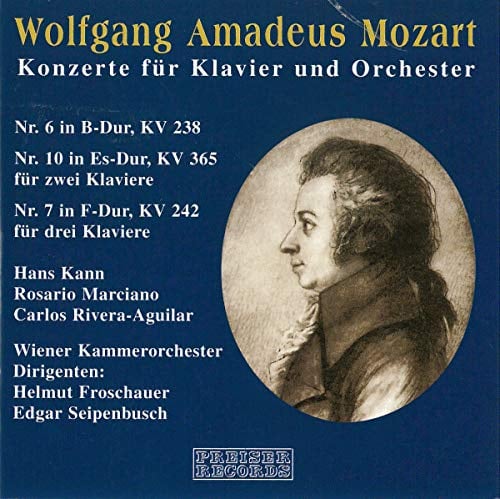 Mozart Piano Concerti Nos 6 7 & 10