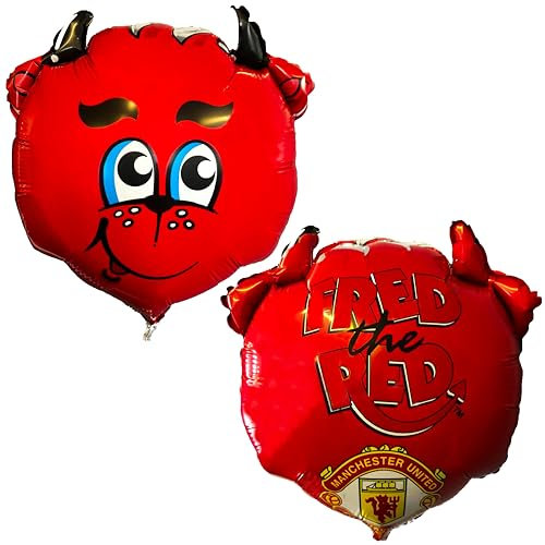 Toyland 50 cm (20) Fred der rote Manchester United-Folienballon
