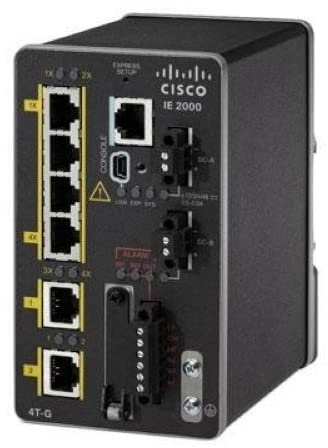 Cisco IE-2000-4TS-G-B Cisco IE 2000 Series Configuration (6-Port, 4X RJ45, 10/100, 2 SFP 2GE, LAN Base)