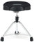 Gibraltar Schlagzeughocker, Drumhocker 9000 Series Air Tech Motorcycle Pro Series Saddle 2-Tone, 9608MW2T (Durchmesser: 43cm, mit atmungsaktiven Nylongewebe, Super Lock, 'Super Foot' Gummifüße)