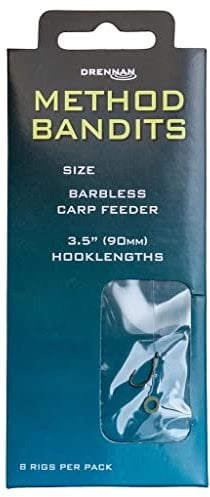 Drennan Method Bandits Carp Feeder 3.5 Hooklengths: 14