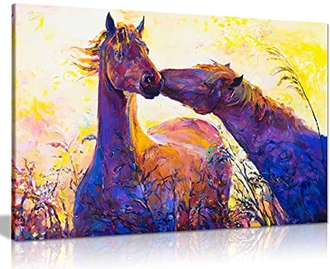 Panther Print, Canvas Prints, Framed Prints for Walls, Kitchen & Dining Room Wall Art Decoration, Modern Horse Painting Canvas Wall Art, Print for Special Occasions (36x24 Inch)