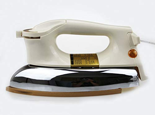 YQ&TL Steam Iron Classic Vintage Dry Iron Sixth Temperature Thermostat SR-3100