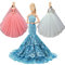 Vêtements pour 29cm Poupée, 3 Sets Jupe Traînante Princesse Soirée Robe de Mariage Robe Tenue pour 11,5“ Poupée Accessoires Bébé Noël Cadeau